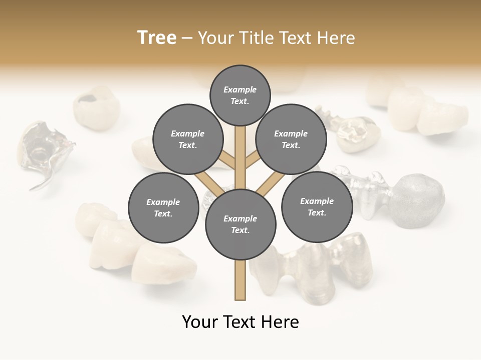 Scrap Teeth Dentist PowerPoint Template