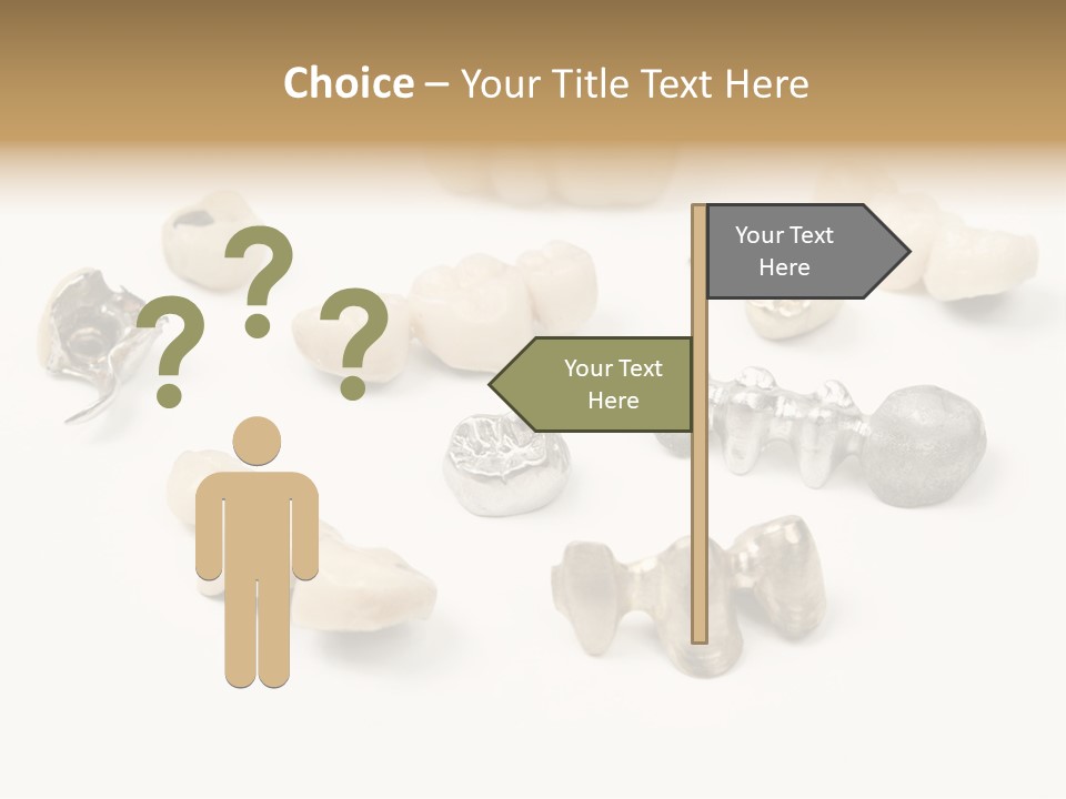 Scrap Teeth Dentist PowerPoint Template