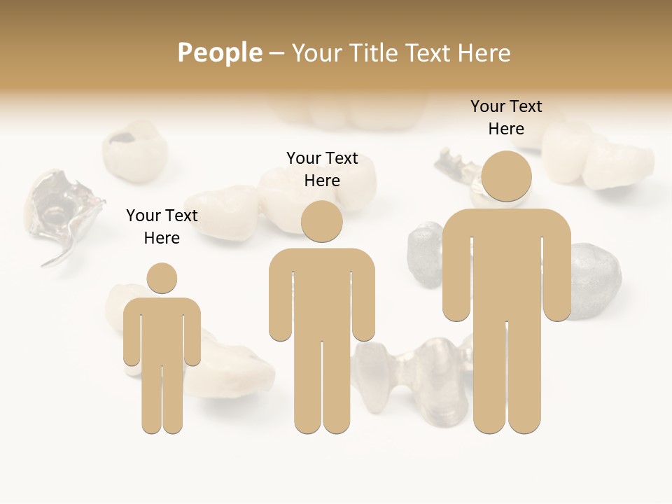 Scrap Teeth Dentist PowerPoint Template