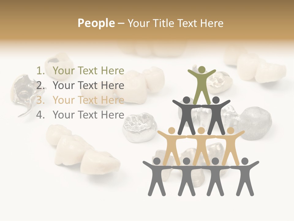 Scrap Teeth Dentist PowerPoint Template