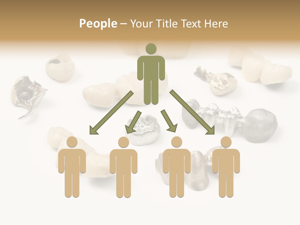 Scrap Teeth Dentist PowerPoint Template