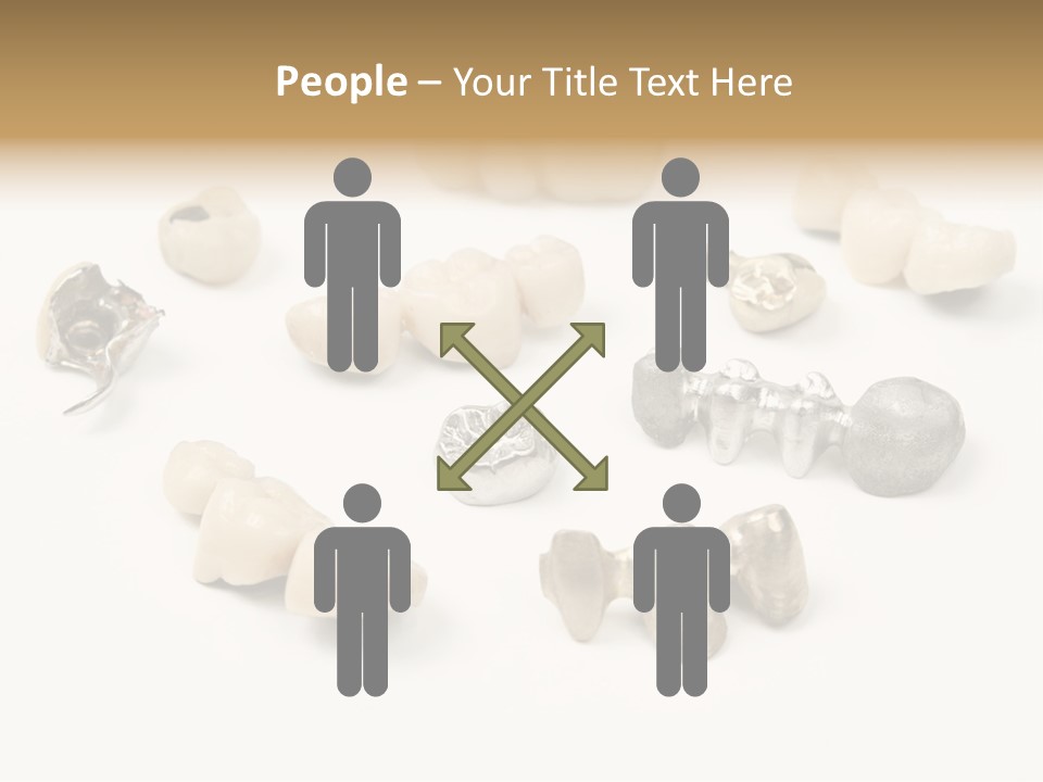 Scrap Teeth Dentist PowerPoint Template