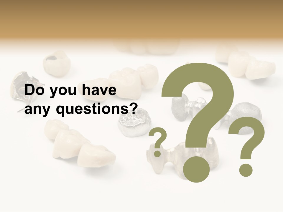 Scrap Teeth Dentist PowerPoint Template