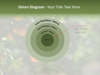 Orange Sweet Leaves PowerPoint Template