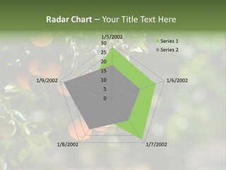 Orange Sweet Leaves PowerPoint Template