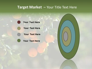 Orange Sweet Leaves PowerPoint Template