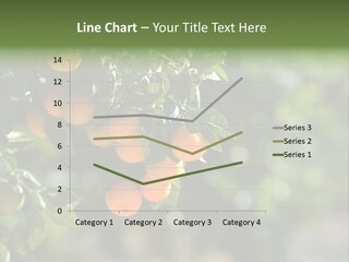 Orange Sweet Leaves PowerPoint Template