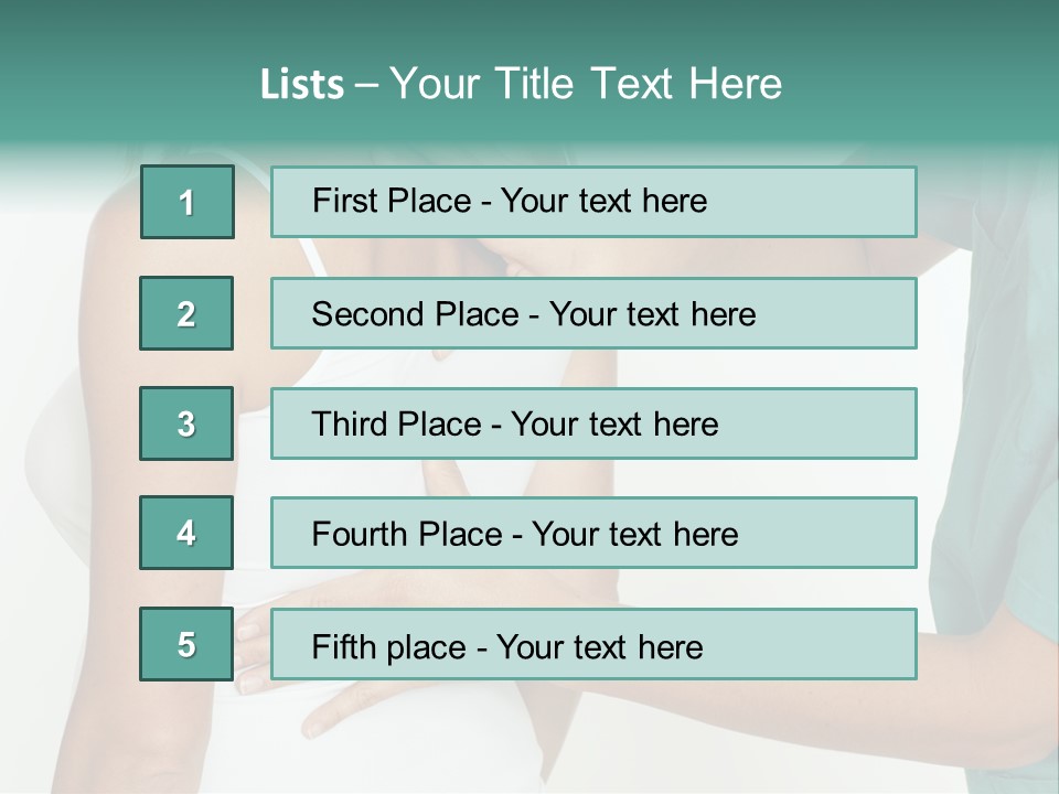 Control Spine Therapist PowerPoint Template