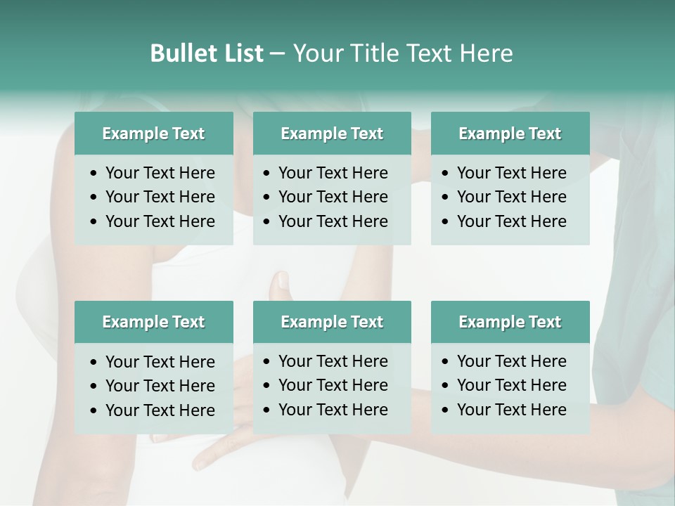 Control Spine Therapist PowerPoint Template