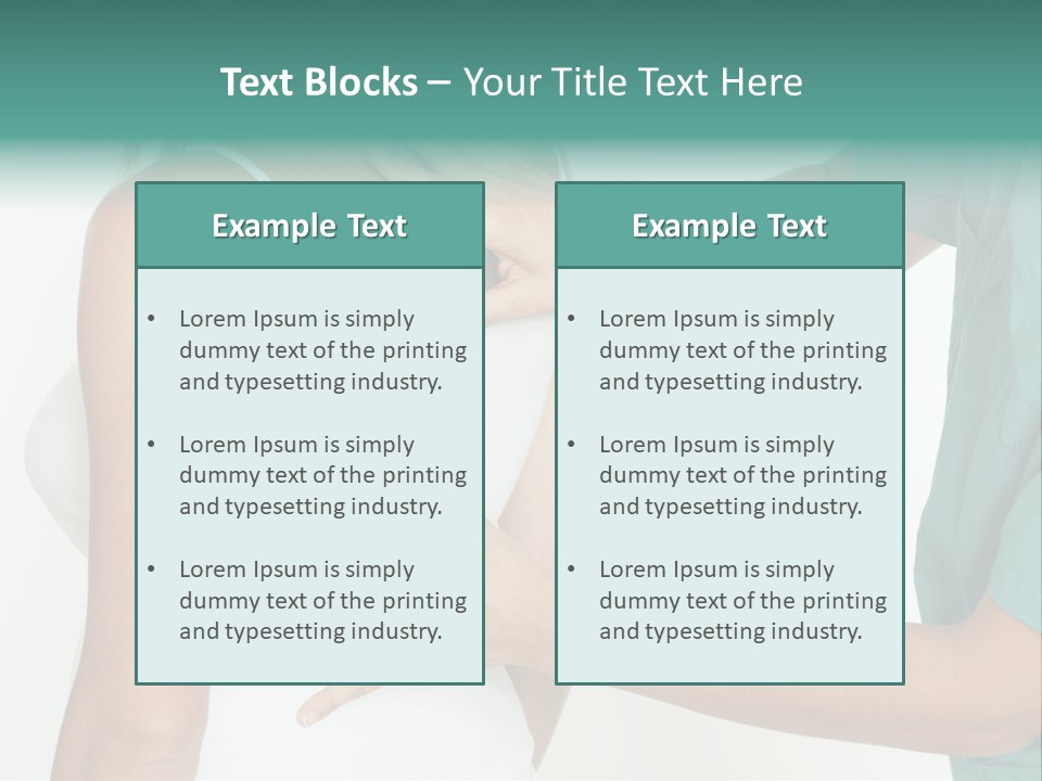 Control Spine Therapist PowerPoint Template