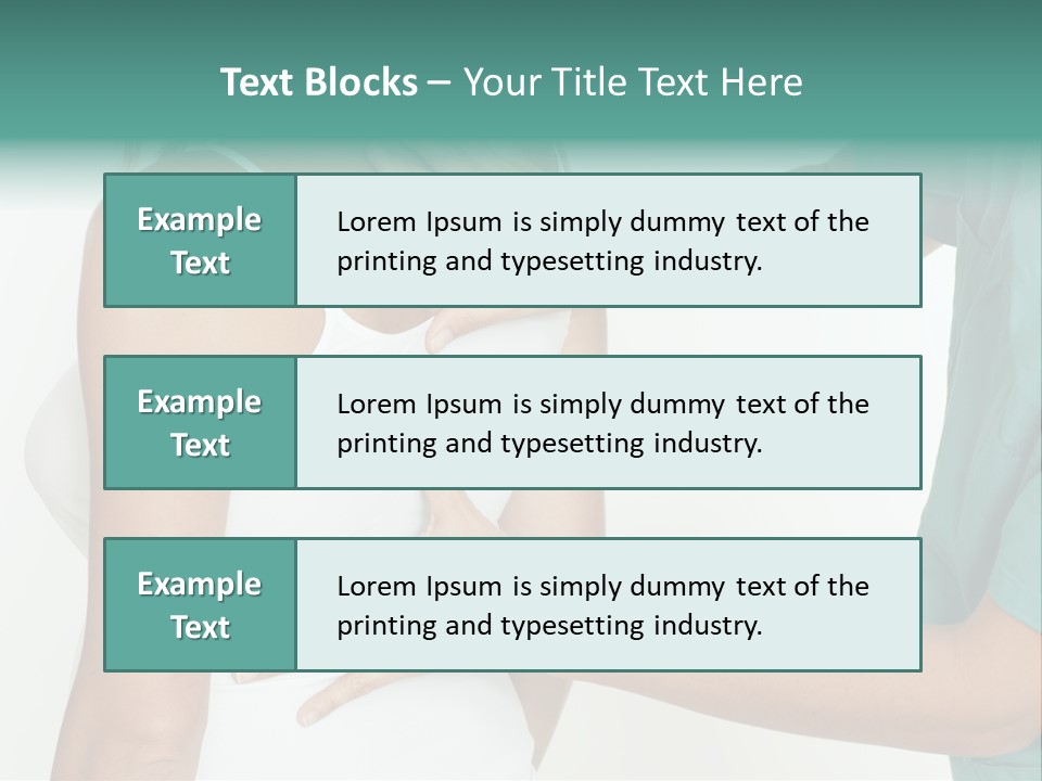 Control Spine Therapist PowerPoint Template