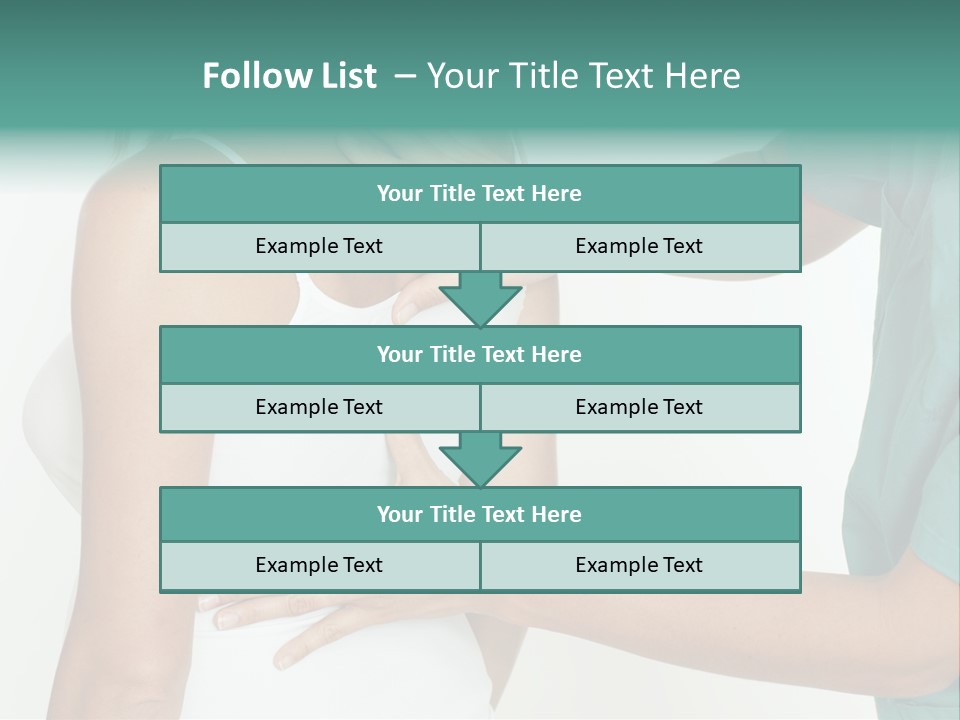 Control Spine Therapist PowerPoint Template