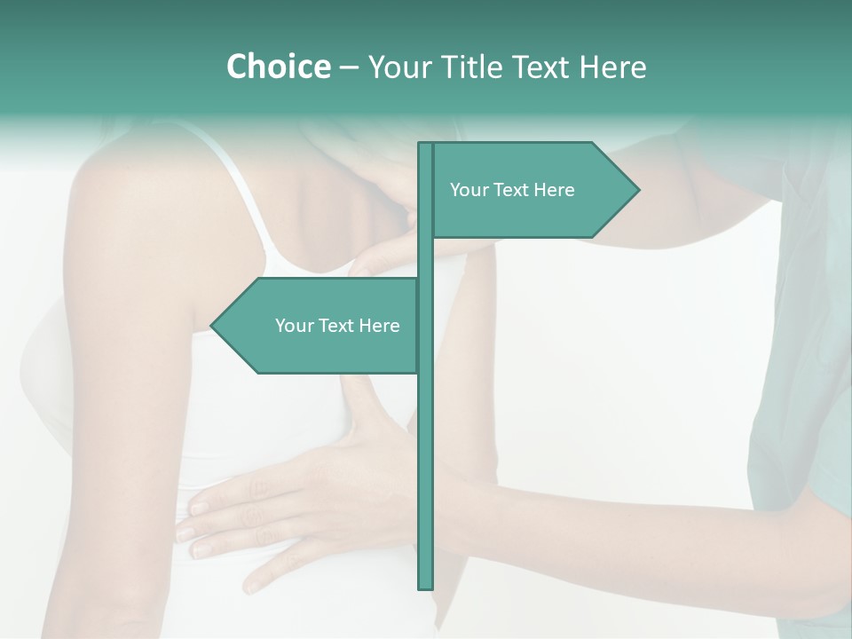 Control Spine Therapist PowerPoint Template