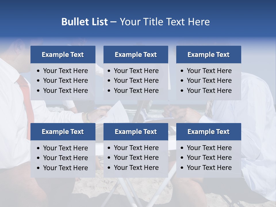 Computer Finance Team PowerPoint Template