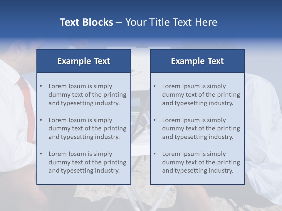 Computer Finance Team PowerPoint Template