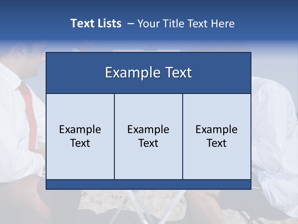 Computer Finance Team PowerPoint Template