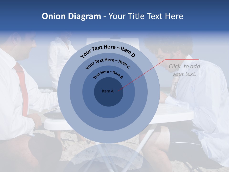 Computer Finance Team PowerPoint Template