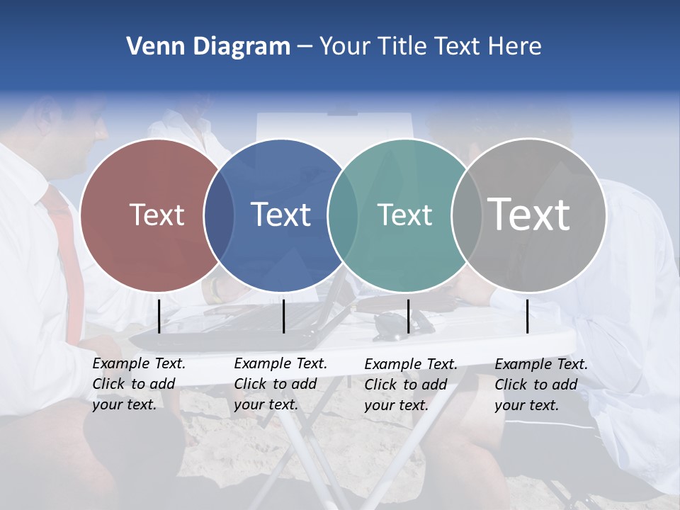Computer Finance Team PowerPoint Template