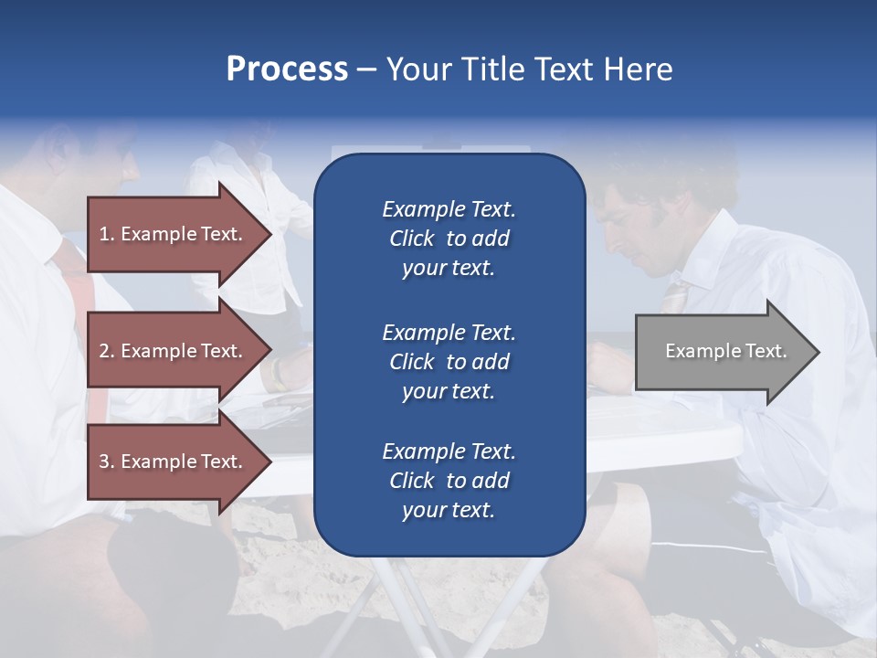 Computer Finance Team PowerPoint Template