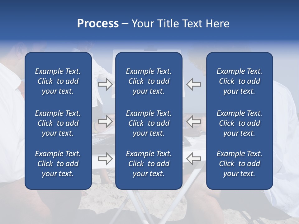 Computer Finance Team PowerPoint Template