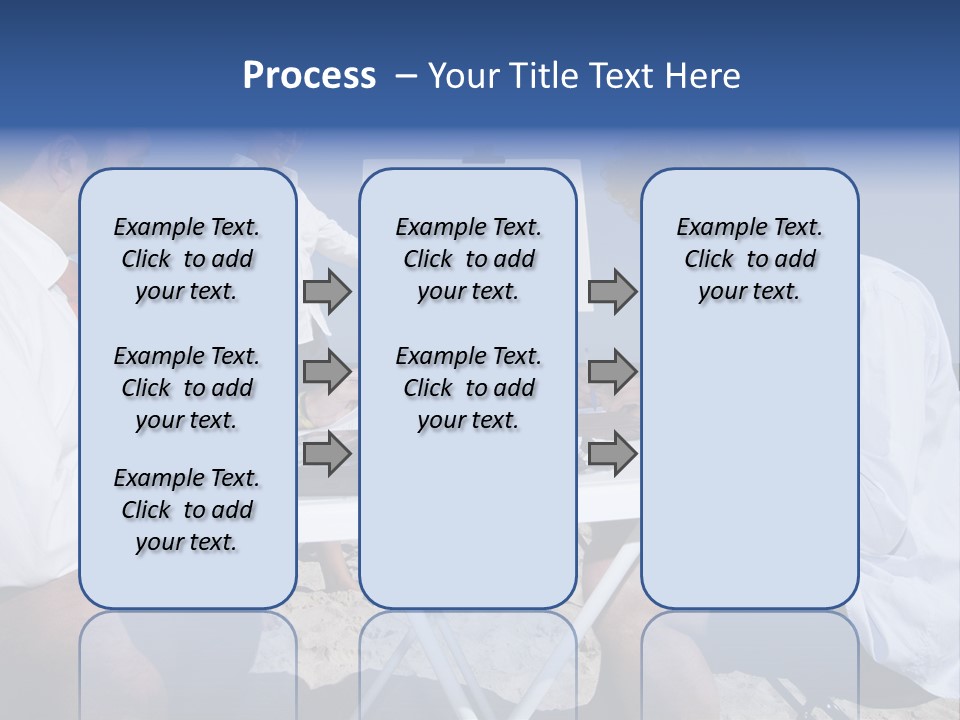 Computer Finance Team PowerPoint Template