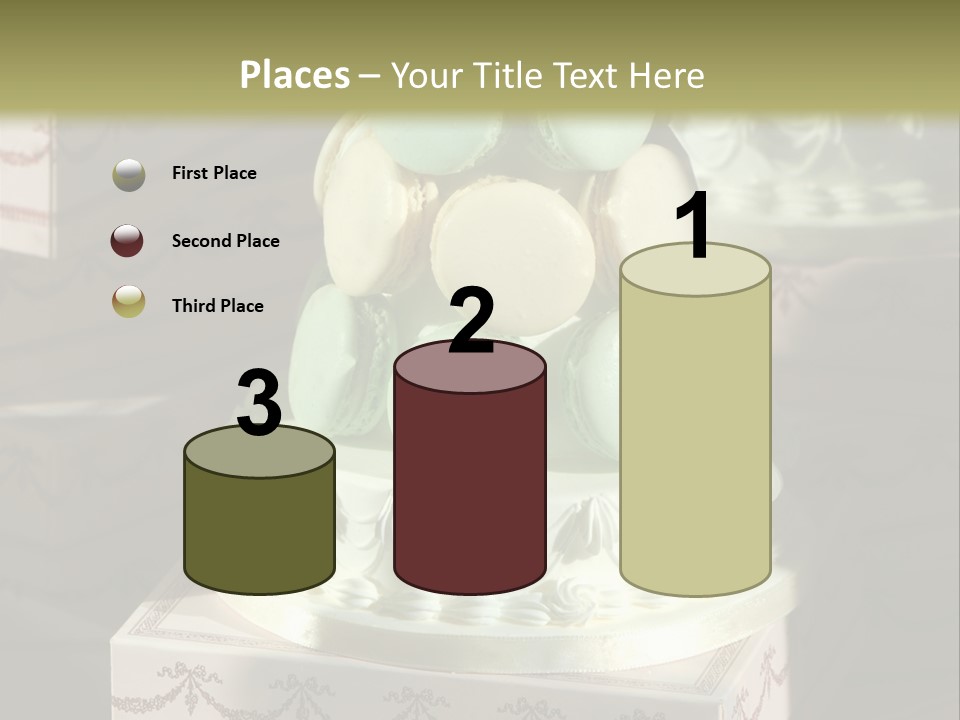 Dessert Sweet Stacked PowerPoint Template