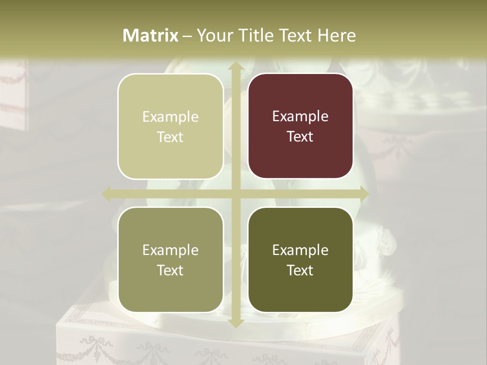 Dessert Sweet Stacked PowerPoint Template