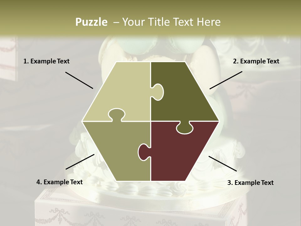 Dessert Sweet Stacked PowerPoint Template