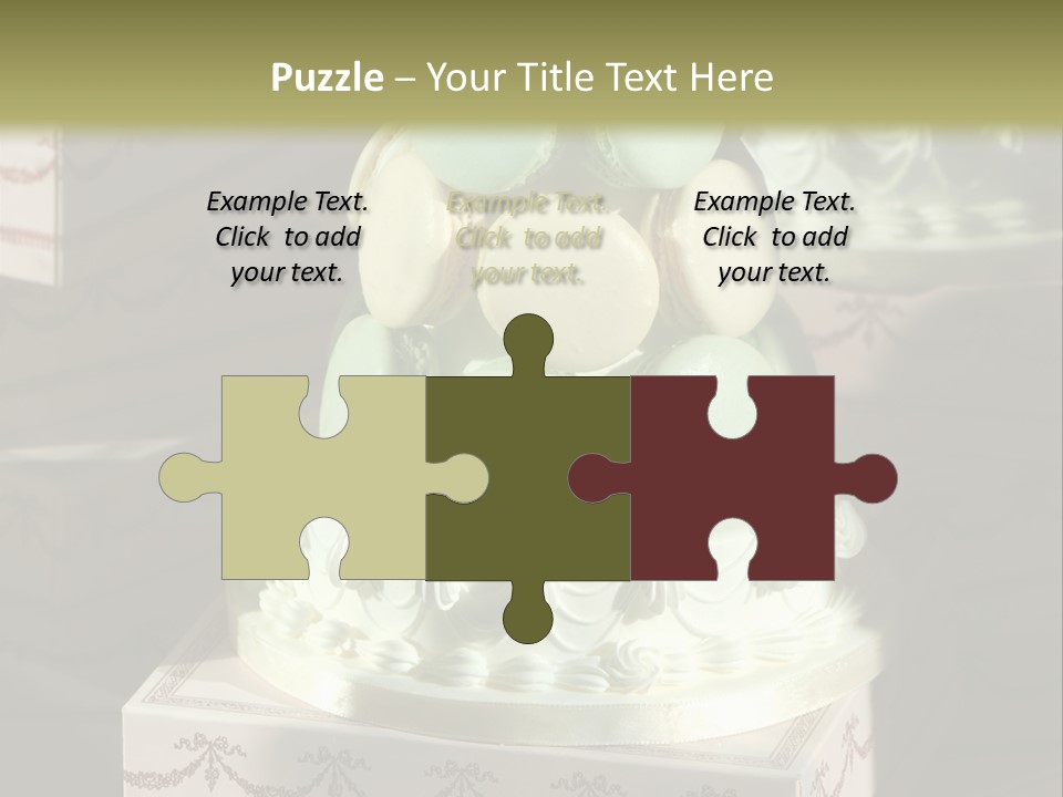 Dessert Sweet Stacked PowerPoint Template