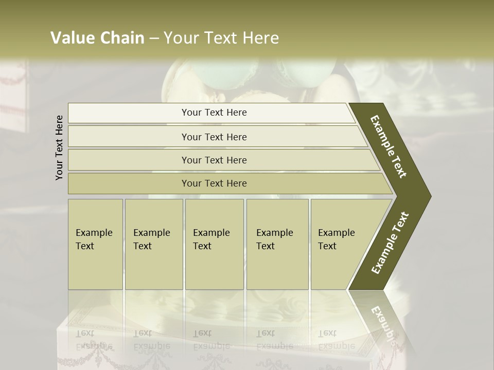 Dessert Sweet Stacked PowerPoint Template