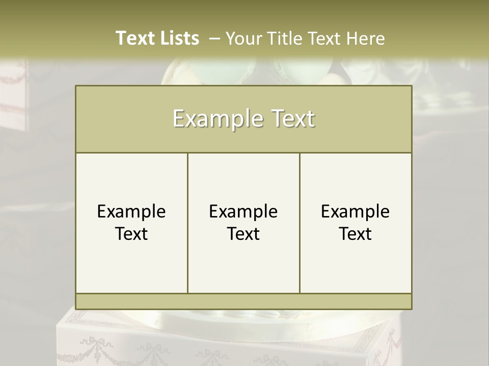 Dessert Sweet Stacked PowerPoint Template