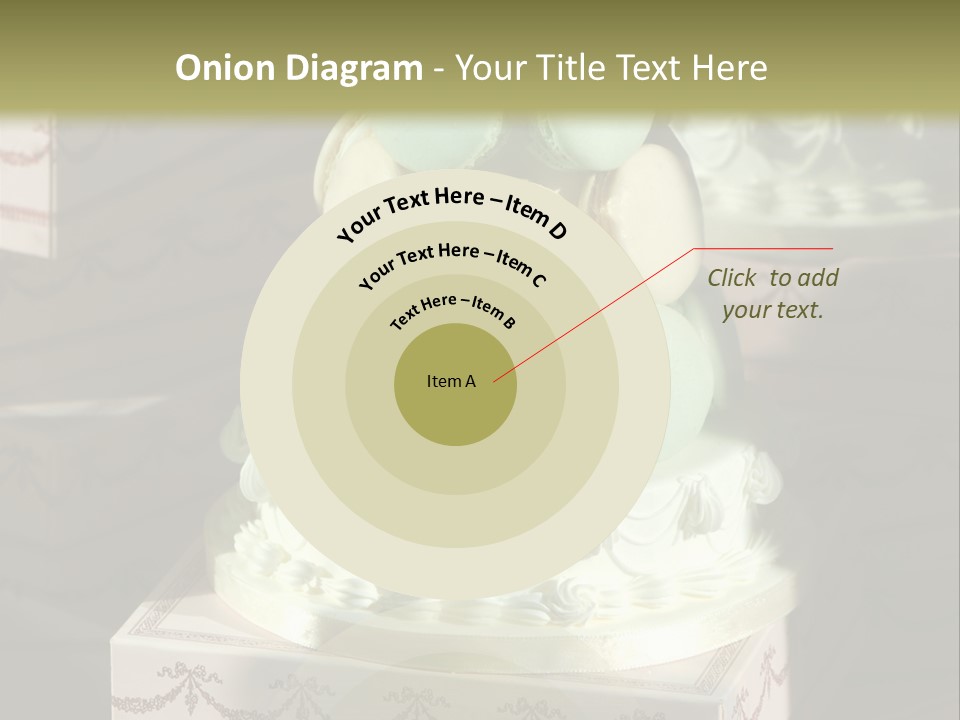 Dessert Sweet Stacked PowerPoint Template