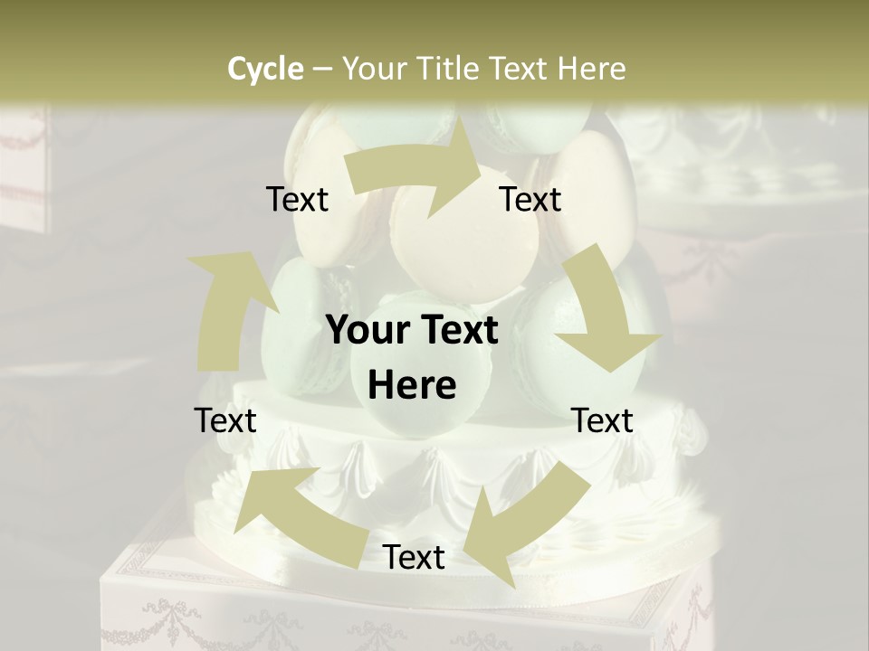 Dessert Sweet Stacked PowerPoint Template