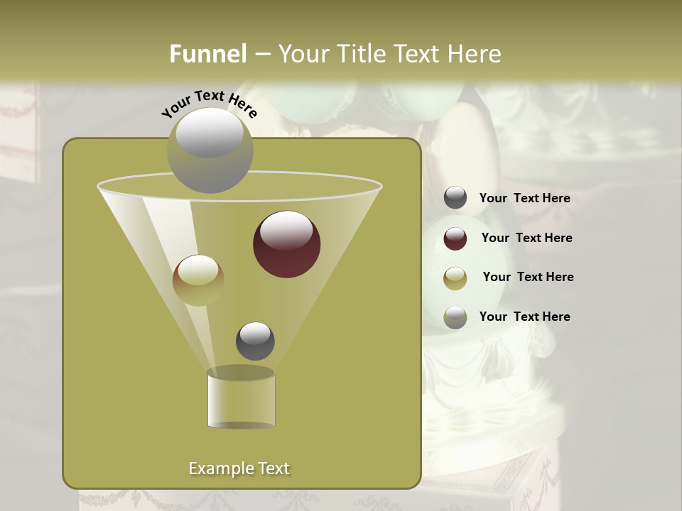Dessert Sweet Stacked PowerPoint Template