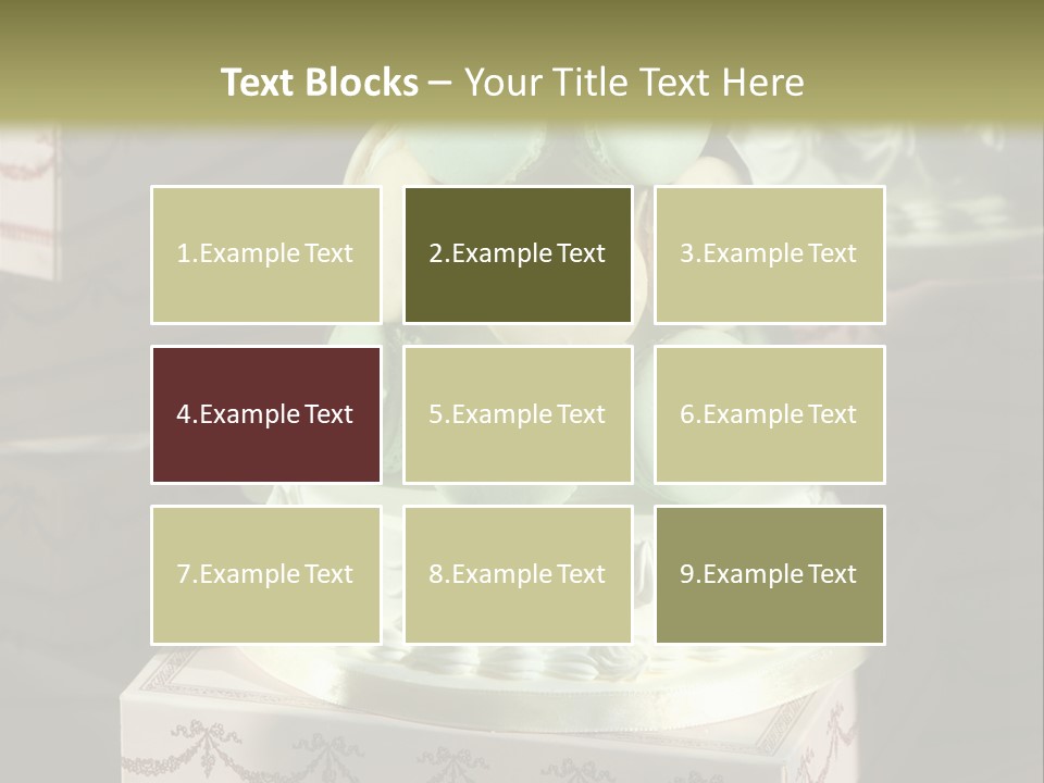Dessert Sweet Stacked PowerPoint Template
