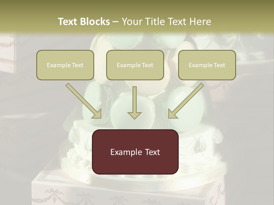 Dessert Sweet Stacked PowerPoint Template