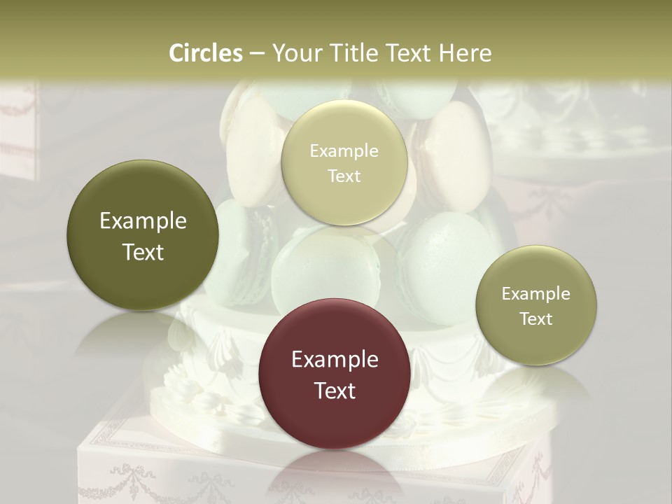 Dessert Sweet Stacked PowerPoint Template