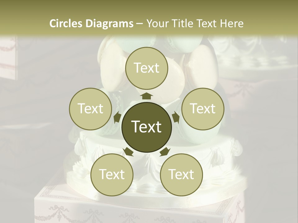 Dessert Sweet Stacked PowerPoint Template