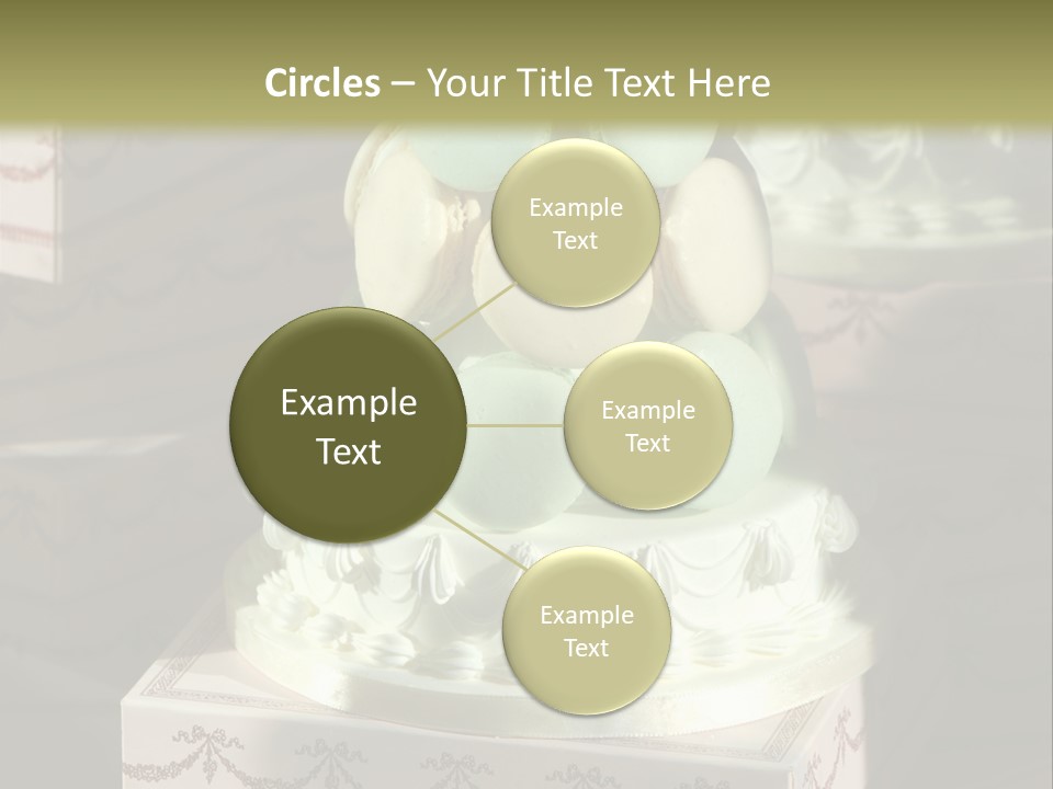 Dessert Sweet Stacked PowerPoint Template