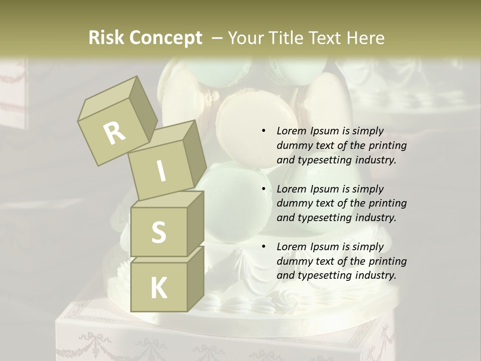 Dessert Sweet Stacked PowerPoint Template