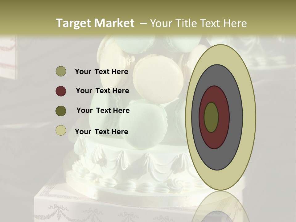 Dessert Sweet Stacked PowerPoint Template