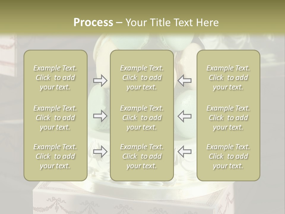 Dessert Sweet Stacked PowerPoint Template