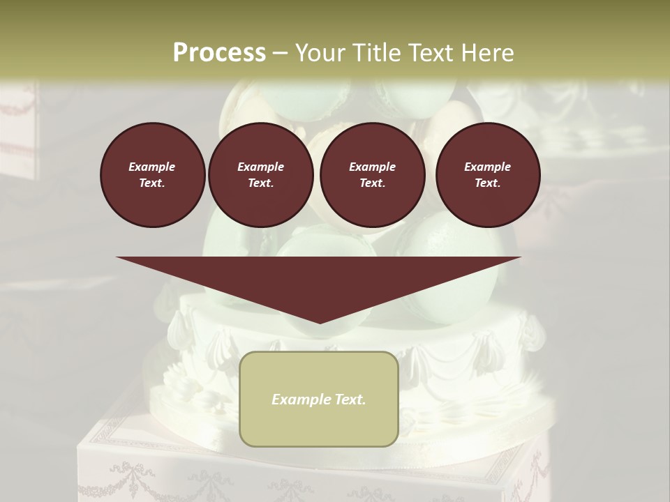 Dessert Sweet Stacked PowerPoint Template
