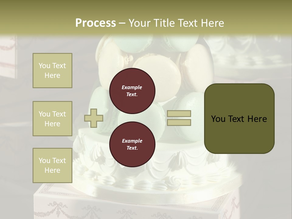 Dessert Sweet Stacked PowerPoint Template