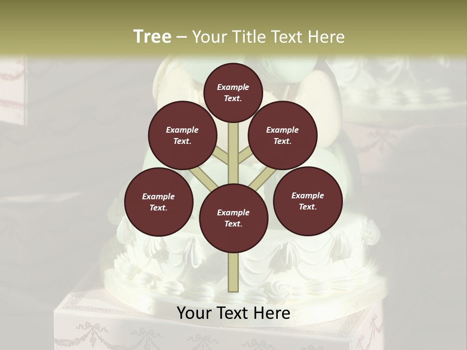 Dessert Sweet Stacked PowerPoint Template