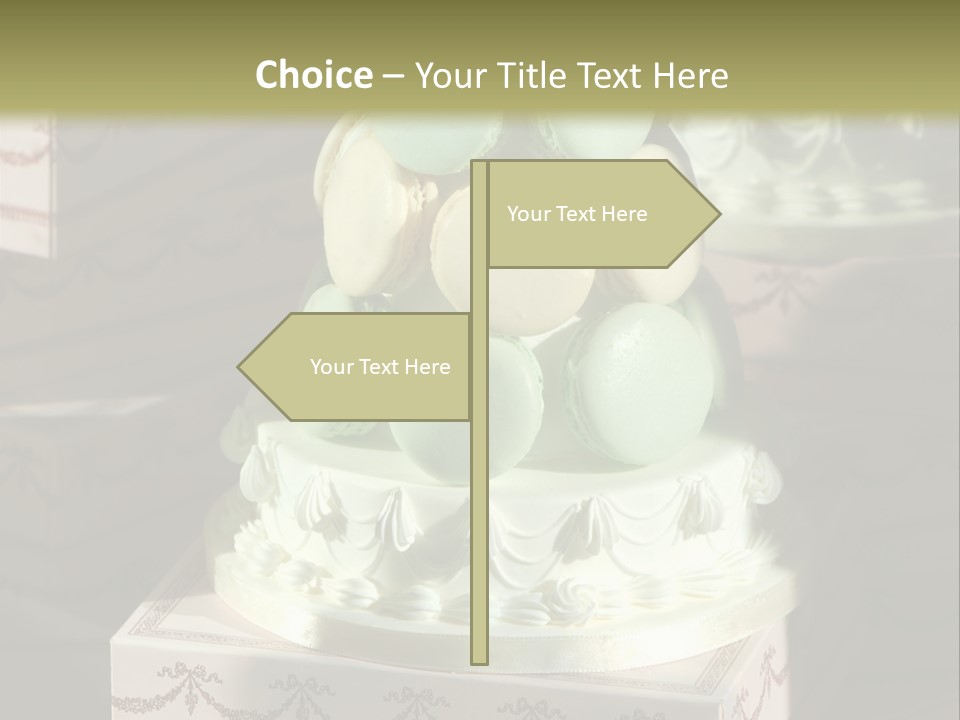 Dessert Sweet Stacked PowerPoint Template