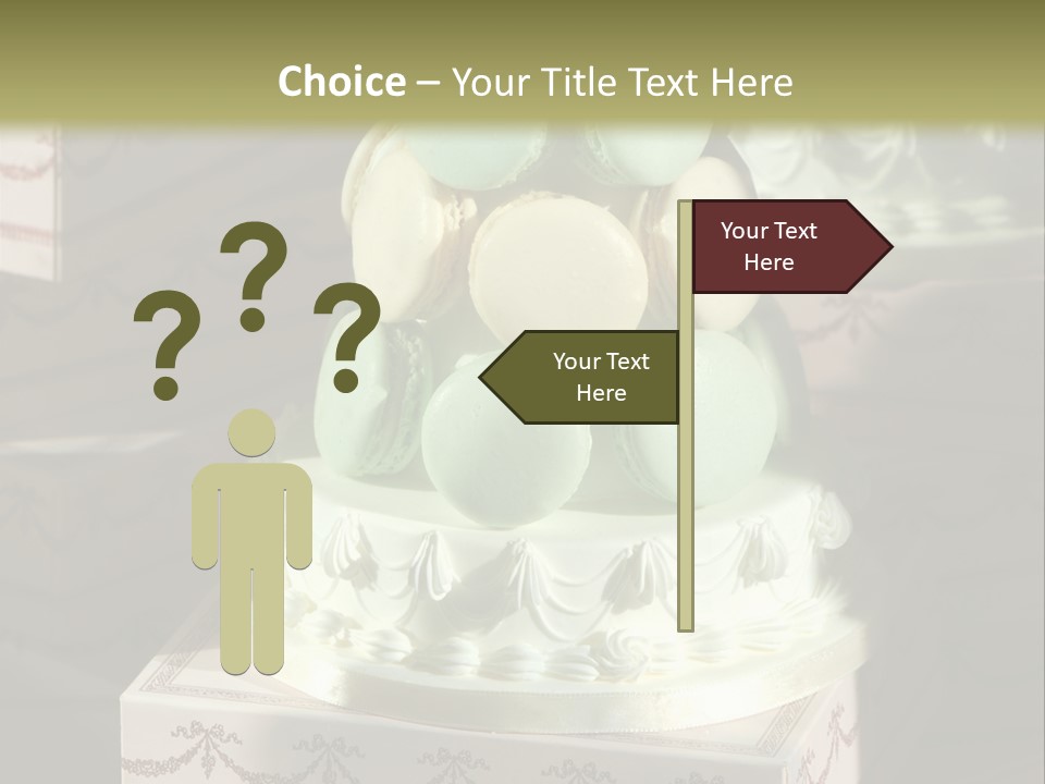 Dessert Sweet Stacked PowerPoint Template