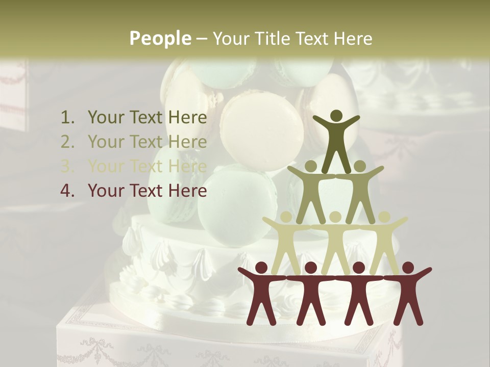 Dessert Sweet Stacked PowerPoint Template