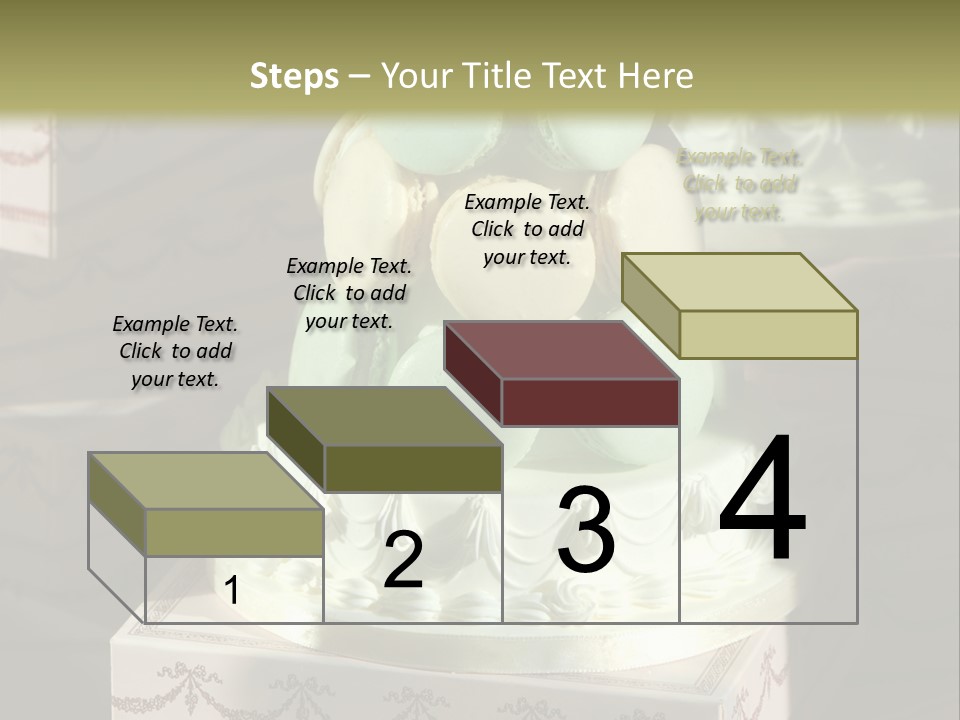 Dessert Sweet Stacked PowerPoint Template