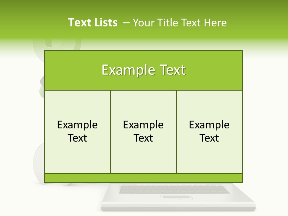 Laptop Puppet Cyborg PowerPoint Template